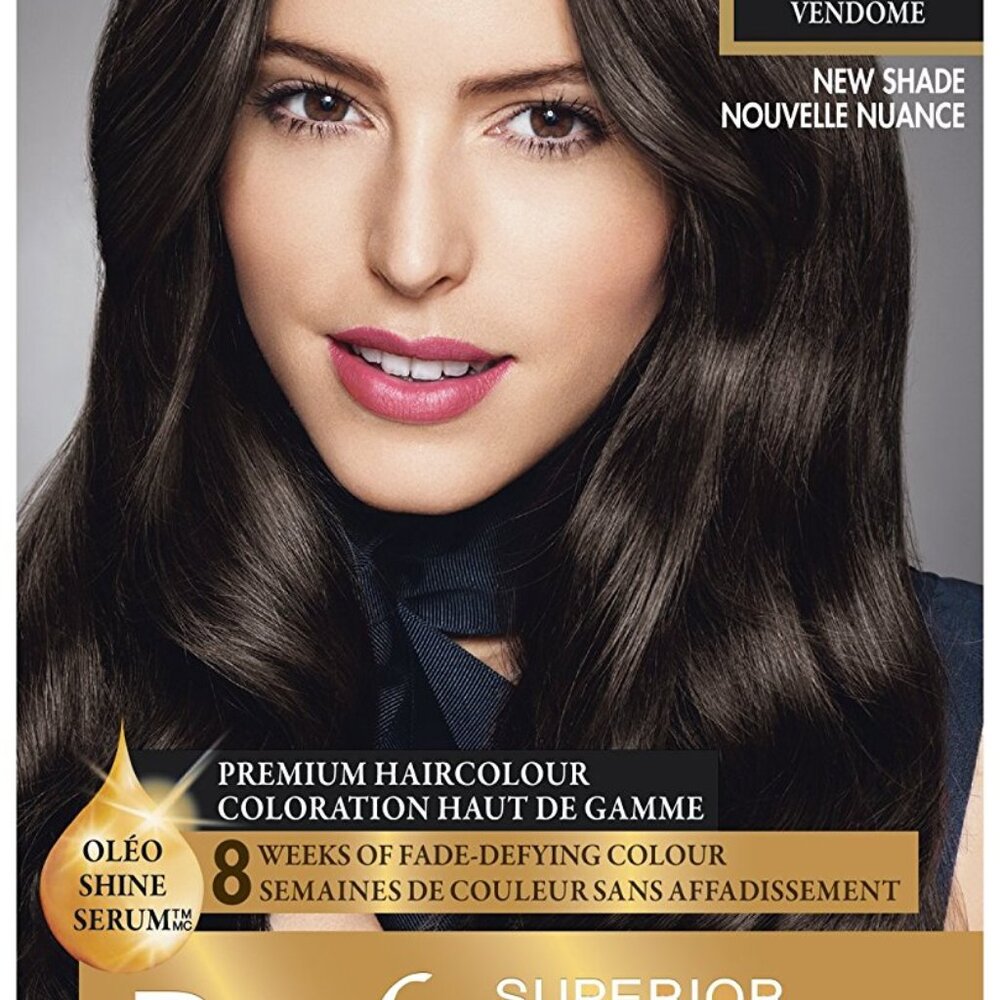 L'Oréal Paris Superior Preference Haircolour, 40 Deep Brown (Vendôme)